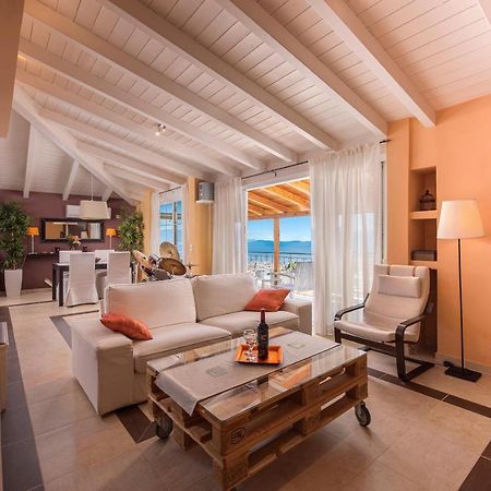 Villa Panoramic View!Penthouse 120Qm Of Sea & Mountain Loutra Edipsou  Esterno foto