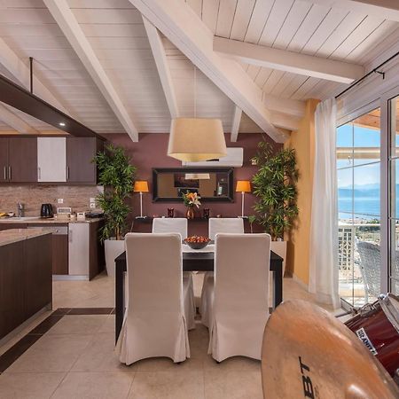 Villa Panoramic View!Penthouse 120Qm Of Sea & Mountain Loutra Edipsou  Esterno foto