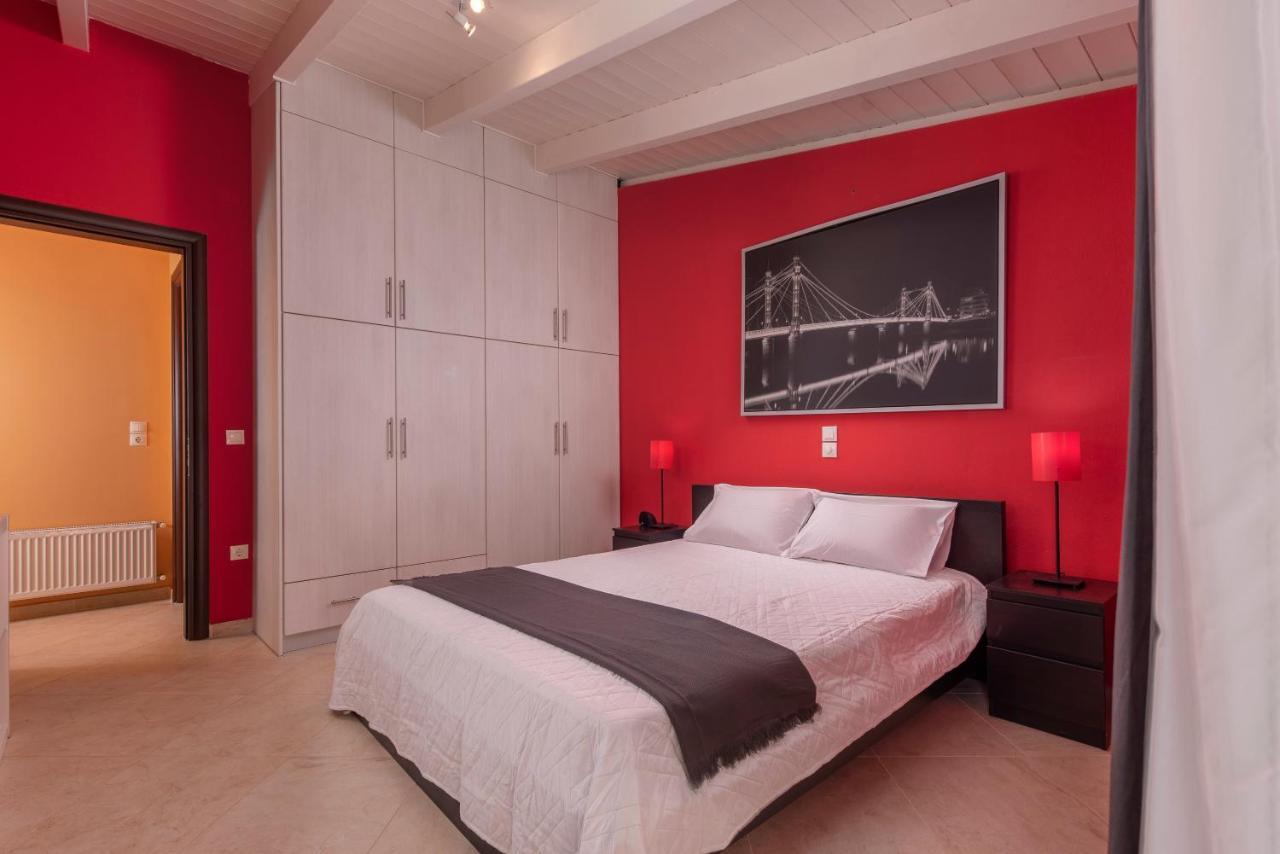 Villa Panoramic View!Penthouse 120Qm Of Sea & Mountain Loutra Edipsou  Esterno foto